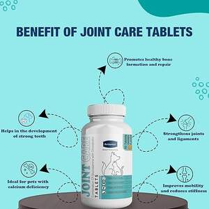 Pet Supplement Joint Care Tablet for <b>Dogs</b> and Cats| Advanced Hip & Joint Support | Chicken Flavor | 60 Tablets - Product Image 4