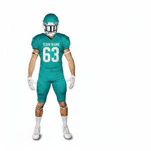 Conjunto de Uniforme de Fútbol Americano con Nuevo Diseño 2026 |   Camiseta Unisex de Manga Corta con Logotipo Personalizado Impreso en Color, 100% Poliéster |   Venta al por Mayor OEM - Product Image 2