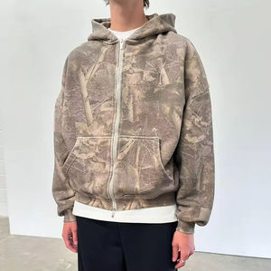 Unisex Breathable, Anti-wrinkle Hoodies Men's and Women's Red <b>Rhinestone</b> Zip-Up Hooded Fashion <b>Jacket</b> Chic Glitter Outerwear - Product Image 1