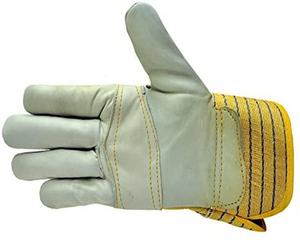 Gants de sécurité en cuir, gantlet, manicle de travail robuste, tenue de travail de Construction, - Product Image 1
