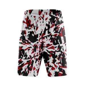 Shorts de bain pour hommes de haute qualité avec cordon de serrage, décontractés, pour le sport et le surf, personnalisables, longs, unis, avec poches - Product Image 5