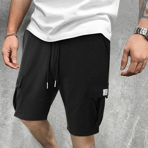 Pantalones cortos de béisbol personalizados al por mayor cintura elástica con cordón comodidad atlética pantalones cortos unisex para hombre - Product Image 6