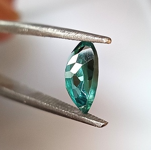 Aqua Blue Natural 1.30 Carat Zambian Calibrated Pear Cut Premium Quality Tourmaline Loose <b>Stone</b> Good <b>Fire</b> Natural Stones - Product Image 5