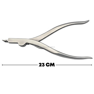 Pinzas de sujeción de placas óseas de acero inoxidable WORLD PRECISION SURGICAL, de tres puntas con acción de resorte, para cirugía general. - Product Image 4