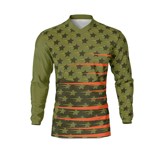 เสื้อโมโตครอสแบบสั่งทำพิเศษ เสื้อซับลิเมชั่นผ้าตาข่าย สำหรับ MTB MX และปั่นจักรยาน ผลิตจากโพลีเอสเตอร์ 100% - Product Image 2