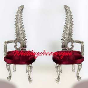 Réception mariage scène mariée marié chaises haut de gamme chaise de salle à manger pour événement produit de haute qualité à grand prix - Product Image 2