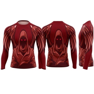 Camiseta de Protección UV Unisex de Manga Larga para Adultos, Secado Rápido, Transpirable, Estampado por Sublimación con Logotipo Personalizado, Color Azul - Product Image 3