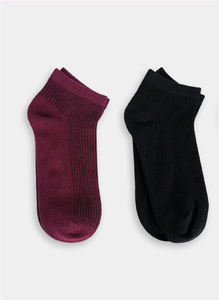 Chaussettes pour hommes en polyester, coton et élasthanne, douces, avec impression numérique, anti-odeur et séchage rapide, pour le sport et l'usage quotidien - Product Image 3