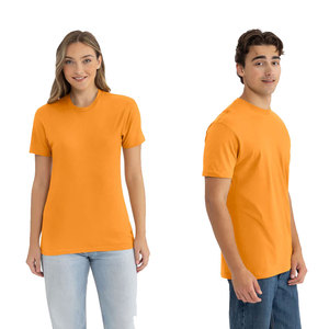 T-shirts personnalisés en gros avec logo USA, 100% coton, t-shirts vierges en vrac, inspirés par Next Level Apparel Custom Logo T Shirt - Product Image 2