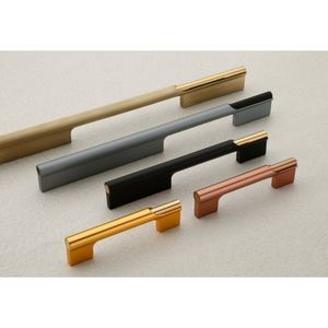 Modern Durable Aluminum Furniture Handle Dresser Wardrobe <b>Door</b> Drawer Pulls Adjustable Easy Installation Outdoor Home Hardware - Product Image 4