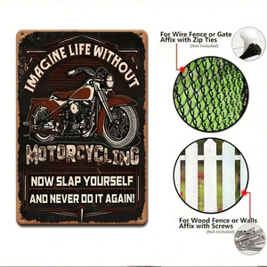 CIFbuy Plaque en aluminium vintage rétro TikTok pour service de retrait Temu, pour bar, garage, man cave, 20,3x30,5 cm - Product Image 6