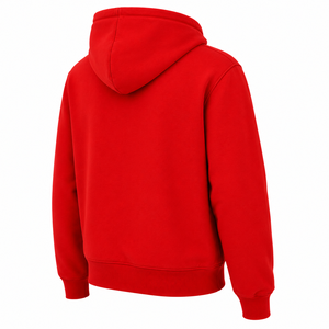 Custom Men Zip Hoodie Full Zipper Metal Closure Fleece Hooded Sweatshirt Split Kangaroo Pocket Solid Color Blank Men Zip Hoodie - Product Image 4