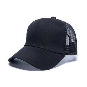 Orange Mesh Baseball Cap 6-Panel Adjustable Back Closure Unisex Casual <b>Hat</b> Solid Color Sporty Spring <b>Summer</b> Style - Product Image 3