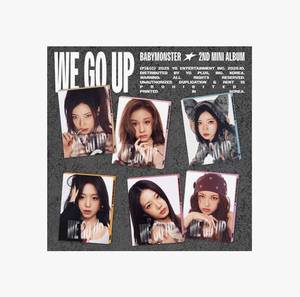 BABYMONSTER 2ème mini-album [WE GO UP] Version PATTERN, album officiel du groupe d'idoles coréennes KPOP, CD de collection, cadeau gratuit pour les fans, pop - Product Image 2