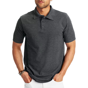 Polo Homme Élégant Brodé 100% Coton Haute Qualité Manches Courtes Design Personnalisé Grande Taille – Vente en Gros - Product Image 4