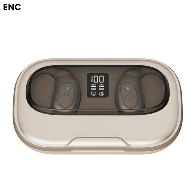 J13 TWS Wireless Earbuds Stereo Sound for Bluetooth 5.4 Headset with Mic Game & Music Mode Digital Battery Indicator