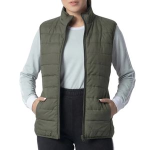 Chaqueta Acolchada Impermeable con Capucha y Estampado Frontal de Logotipo Personalizado de Alta Calidad para Hombre, Sin Mangas, Unisex, para Invierno y Actividades al Aire Libre - Product Image 1