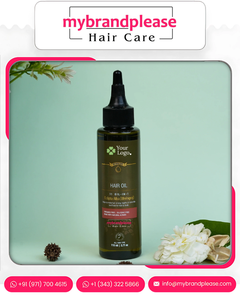 Aceite Capilar de Eclipta Alba Bhringraj |   Aceite Herbal para el Cuidado del Cabello, Fortalece el Cabello y Nutre el Cuero Cabelludo, Suministro al por Mayor - Product Image 2