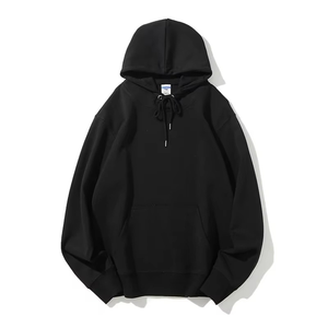 Sweat-shirts à capuche vintage gothiques pour hommes, broderie logo unie, vêtements de sport d'extérieur 100% coton pour hommes et femmes - Product Image 3