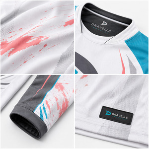Premium Glacier <b>Paintball</b> Jersey Custom Speedball Shirt with Burst Sleeve Design - Product Image 3