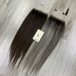 High Quality 6x6 HD Lace Closure with Small Knots Natural Straight Raw Vietnamese Hair <b>for</b> <b>Black</b> <b>Women</b> - Product Image 2