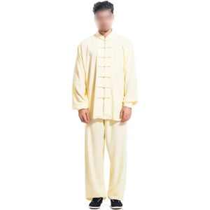 Uniforme de Kung Fu Ajustado de Venta Caliente 2026 para Entrenamiento, Traje de Kung Fu Cómodo y Ligero para Hombres, Servicio OEM - Product Image 4