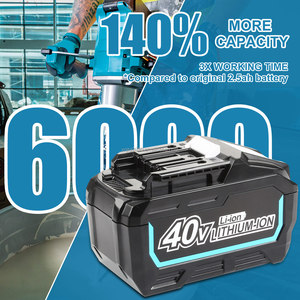 Perceuses électriques de remplacement certifiées KC Energup 40v 4.0 Ah pour batterie Lithiumion 18650 21700 - Product Image 3