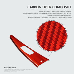 Cubierta Lateral de Consola Central de Fibra de Carbono de Alto Brillo Blackstone HS-44 para Serie 1 <span class=keywords><strong>M</strong></span> F30/F31/F32/F36/F34 GT, Acabado <span class=keywords><strong>Interior</strong></span> - Product Image 5