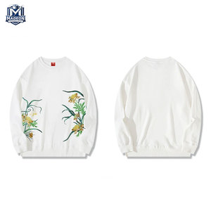 Nouveautés - Vente directe d'usine - Sweat-shirts en coton mélangé brodés - Design personnalisé - Vente en ligne - Sweat-shirts brodés - Product Image 2