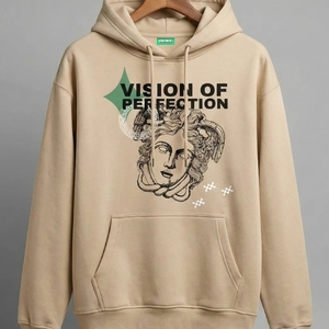 Sudadera con Capucha Personalizada de Otoño e Invierno para Hombre y Mujer, Algodón de Alta Calidad, Talla Grande, Sin Cordón, Estampado Personalizado - Product Image 1