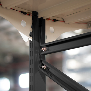 High Quality Modern Detachable Metal Powder Coated Adjustable Height Customized Color Easy Assembly Shop Racks Gondola Display - Product Image 5
