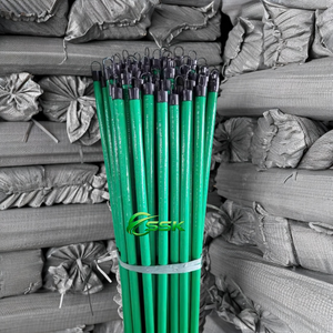 Balai de jardin avec manches en bois, couleur naturelle, revêtement PVC, 2-en-1, doux, écologique, pour toilettes et meubles, léger, vente en gros - Product Image 5