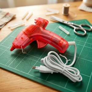 HC0104 Mini Translucent <b>glue</b> gun |Burn Protection <b>Glue</b> Gun |For Kids School DIY Arts Project Home Quick Repairs - Product Image 6