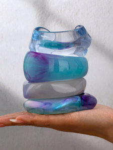 Brazaletes Artesanales Modernos para Mujer, Coloridos y Únicos, para Fiestas y Uso Diario - Product Image 6