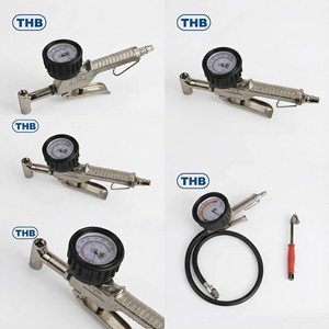 Inflador de Neumáticos con Cuerpo de Aleación de Aluminio y 3 Funciones - Ligero para Gasolineras y Talleres de Reparación - Product Image 4