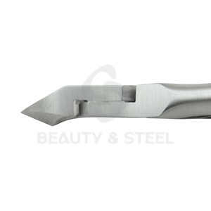 Professional Stainless Steel Cuticle Nipper Wide Jaw Opening Curved Blade for Finger Nail Cutting Precision Manicure Tool Double - Product Image 5