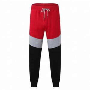 Survêtement pour hommes, prix de gros, survêtements pas chers, vêtements de sport pour hommes, survêtement personnalisé bicolore, coupe ajustée, 100% coton, pour hommes - Product Image 3