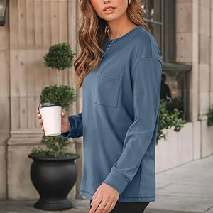 Chemises personnalisées pour femmes, en polyester recyclé, confortables, nouveau design, meilleure qualité, manches longues. - Product Image 4