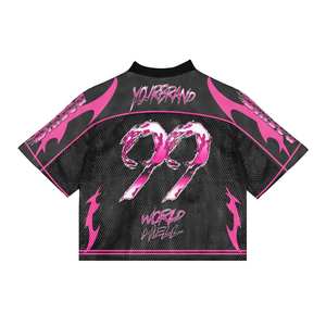 Camiseta Deportiva de Malla para Hombre, Talla Grande, Personalizable, de Secado Rápido, con Diseño en Blanco para Usar en la Playa - Product Image 4