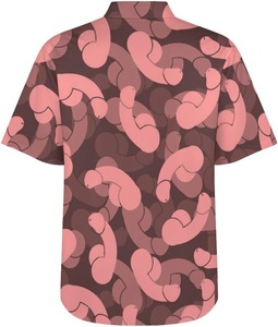 Camisa playera de manga corta para hombre, con estampado floral tropical, informal, con botones, para verano, colorida, para vacaciones. - Product Image 5