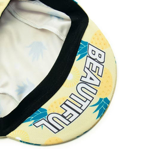 Polyester Bike Printing Cycling Cap Custom Design Logo Mesh Baseball Cap <b>3</b> Panel Cap Plastisol Printing 100% Polyester OEM - Product Image 2