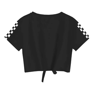 Camiseta de Algodón 100% para Bebés Niñas, Camiseta de Manga Corta con Volantes para Verano - Product Image 4