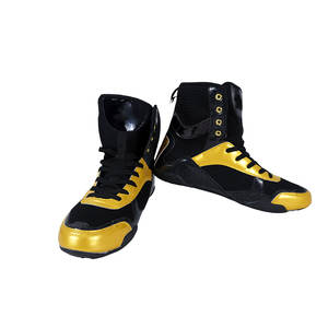 Chaussures de boxe sur mesure de style unique, couleur unie, fabrication pakistanaise - Product Image 1