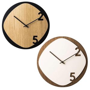 Natural Wooden <b>Clock</b> Low Cost Handmade <b>Wall</b> <b>Clock</b> for Living Room <b>Bedroom</b> Office and Gift Decoration - Product Image 4