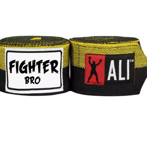 Bandage de boxe en coton élastique facile à enfiler, taille personnalisable, support de poignet pour la gym et le fitness - Product Image 1