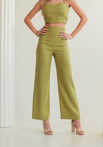 GRACE COLLECTION T-shirt en molleton vert pour femme, col rond, manches courtes, coupe décontractée, séchage rapide, coupe courte, toutes saisons, 220g - Product Image 2