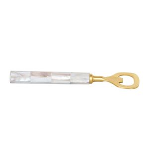 Best Seller Green Marble Handle Gold Bottle Opener Luxury Beer Opener Premium Bar Tool Gift - Product Image 3