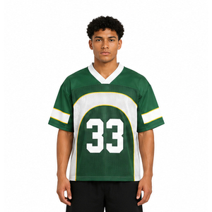Maillot de football en maille vert et blanc 2026 pour homme, manches courtes, respirant, en polyester, col rabattable, vêtements de sport toutes saisons - Product Image 5