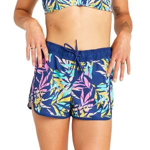 2025 <b>Women's</b> Custom High Waist <b>Swim</b> <b>Shorts</b> Quick Dry Full Printing Sublimation Casual Gym <b>short</b> Beachwear Drawstring Cargo <b>Short</b> - Product Image 1