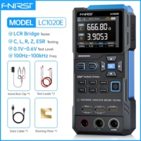 FNIRSI LC1020E Testeur numérique de haute précision LCR ESR, mesure de la résistance, de la capacité et de l'inductance des composants électroniques